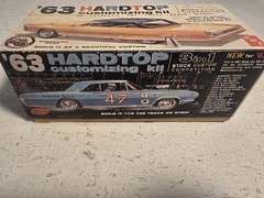 1/25 scale AMT model kit of a 1963 Ford Galaxie 500XL Missing Body *Parts Only