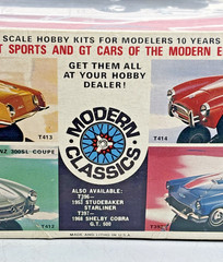 Vintage AMT 1953 Studebaker T396 Modern Classics Model Kit SEALED OPENED BOX