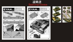 1/35 Russian KV-2 Heavy Tank Photo-etched Super Upgrade Kit for Tamiya 35375