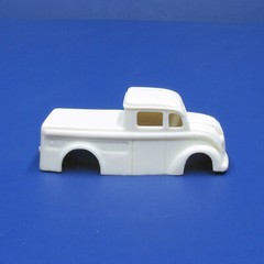 JFSL17 H:O scale Jimmy Flintstone Divco Surfer resin slot car body