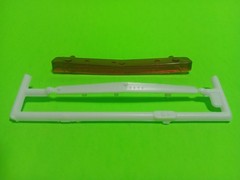 Amber Taillight Panel 69 1969 Plymouth Barracuda MPC 1/25