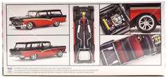Revell 1957 Ford Del Rio Ranch Wagon 2-In-1 (New Parts) 1/25 Model Car Kit 14548