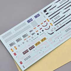 AMT 1/25 1971 71 Ford Mustang Mach 1 Parts Kitbash Decal Sheet 2