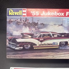 Revell ’55 Jukebox Ford Pro Mod Original Box Only No Parts Decals Manual Display