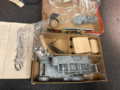 Vintage Hubley Metal Model Kit – Model A Station Wagon No. 4858 NEW OPEN BOX