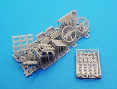 SD-F01 1/24 Ford GT40 Mk.1 Additional Parts, Fujimi Compatible, 3D Printed