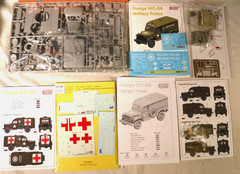 1/35 Bilek / Italeri Cargo, Signal, Police & Ambulance Trucks Build 1 of 4 Ways