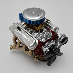 1/25 Scale Resin 3D Chevy 427 with transmission
