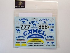 Decalpool 1/24 Joest Porsche 962 “Camel” #7 #8 Kyalami 500 ’87 Decal Sheet DP153