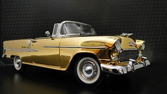 55 1955 Chevy Classic Race Car 24k Custom Built Metal Model Hot Rod57 1957