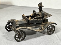 Vintage REVELL Model Car ‘Highway Pioneers’ 1909 Stanley Steamer Box w/ Model T