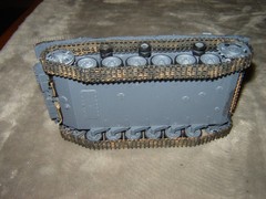 Built 231 German short Barrel Tank 6-1/4 inches long Well Built & Painted Ex