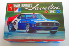 Vintage AMT Mark Donahue 1971 Javelin AMX Penske Sunoco 1/25 Model Kit Complete