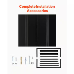 1 Piece 44 X 24 In., for Sunlight Protection Suitable for Balconies Fixed Metal