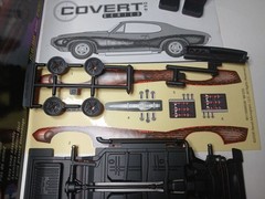 Vintage MONOGRAM REVELL 1/32 Snap-tite ’68 GTO JUDGE model kit THE PUNISHER