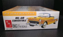 AMT 1/16 ’55 Chevrolet Bel Air Convertible Kit#1134/06 Factory Sealed