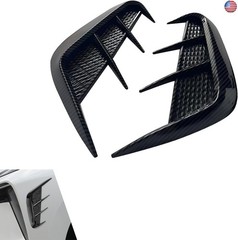 2 PCS Side Vent Trim, Fashion Style Car Fender Sticker, Self-Adhesive Sporty