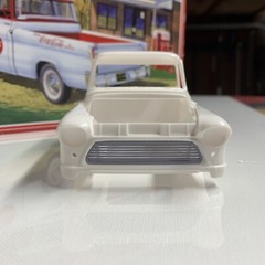 1:25 55 Chevy Truck Phantom See Through Front Grill. Unpainted For AMT Kit
