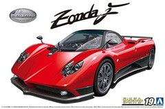 Aoshima Bunka Kyozaisha The Super Car Series No.19 ’05 Pagani Zonda F Plastic