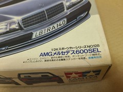 Tamiya 1/24 AMG Mercedes 600SEL 24128 Sports Car Series No.128 Plastic Model Kit