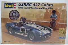 Revell USRRC 427 Cobra Carroll Shelby & Ken Miles 1:24 Model Kit #85-4149 Sealed