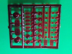 Autocar DC-9964B White Freightliner 1/25 Trailer Red Yellow Marker Lights Beacon
