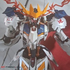 [PRICE REDUCED] PG Barbatos Custom Painted Gunpla Urethane High Gloss Metallic