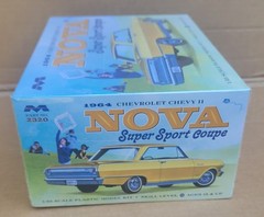 Moebius 1964 Chevrolet Chevy II Nova Super Sport Coupe Sealed Box 1:25 Kit 2320