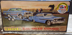 Cal Drag Combo Racing Team 3-in-1 AMT 1:25 NEW FACTORY SEALED *US Seller*