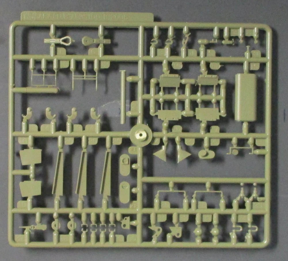 AFV Club 1/35 Scale IDF Shot Kal 1973 – Parts Tree B from Kit No. AF35124