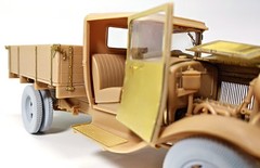Detail 1:35 PE Set Cabin for scale model GAZ AA Hobby Boss