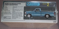 1992 Ford F-150 Shortbox Pickup Vintage AMT Model Truck Kit 1:25 Sealed Perfect!