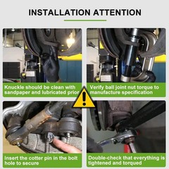 SCITOO 12pcs Suspension Kit For 2007-2012 For Hyundai for Elantra w/Suspension