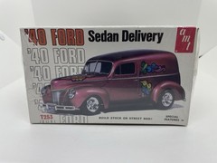 Vintage Amt 1/25 ‘40 Ford Sedan Delivery Stock Or Street Rod – Sealed T253