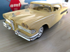L@@K! ORIGINAL VINTAGE AMT 1958 FORD EDSEL HT PROMO MODEL WITH *BOX *SUPER NICE!