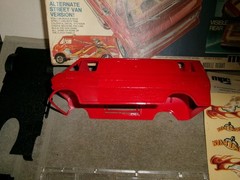 MPC 1/20 GIANT FORD INVISIBLE VAN PLASTIC MODEL CAR KIT – UNBUILT – 23 PHOTOS