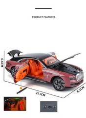 1:24 Rolls Royce Spectre Alloy Diecast Model Car with Sound & Light – Luxurious