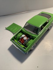 SUPER RARE! 1968 BARRACUDA FASTBACK Built ￼Model Car!! “BOX NOT INCLUDED “