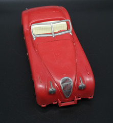 MARX Fix-all 1948 Jaguar XK 120 Roadster Model Car w/Tools & Tire Included