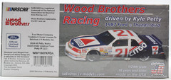 Salvinos JR Models “Citgo” Kyle Petty 1987 Ford Thunderbird – Wood Bros 1/24 Kit
