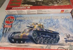 Airfix 1/76 & 1/72 Scales Plastic Model Kits Lot Of 4