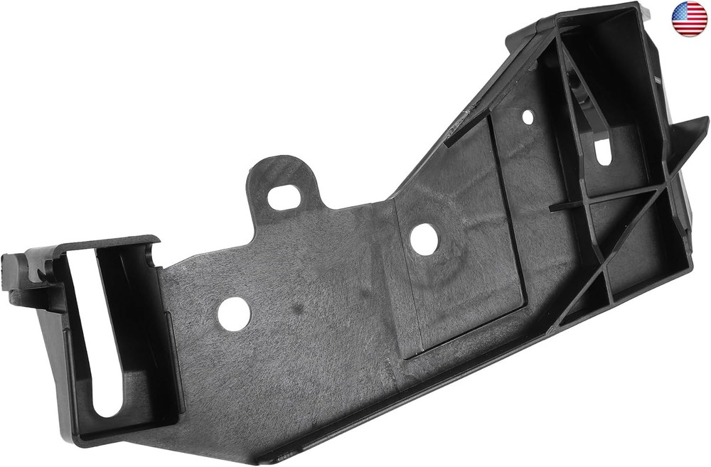 Headlight Bracket Compatible for Infiniti G37 2009-2013, Durable Plastic Black