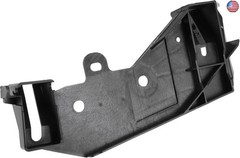 Headlight Bracket Compatible for Infiniti G37 2009-2013, Durable Plastic Black
