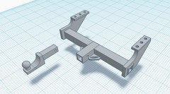 1/25 1/24 Scale 3D Resin Reese Hitch