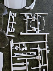 Revell 1/24 Camaro model Body & Suspension Parts W98