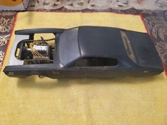 Vintage Dodge Charger Plastic Model Project Hobby Car Enthusiasts Old House Find