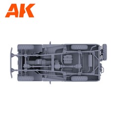 Ak Interactive 1/35 FJ43 Toyota LAND CRUISER Truck Plastic Model Kit #AK35001