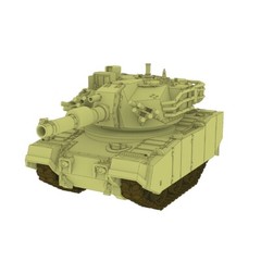 MRY-SFW SSQ144005 1/144 Q-Version Model Kit Korea K1A1 Main Battle Tank