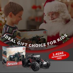 1/12 RC Crawler MN128 RC Jeep Remote Control Vehicle Ready Set W/ 3 pack Battery