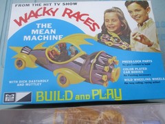Wacky Races The Mean Machine MPC Snap Plastic Model Kit BAGS SEALED MPC935